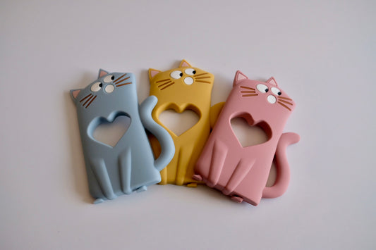 Silicone Baby Teether - Cats image 3