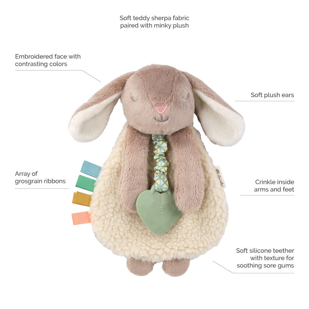 Itzy Friends Lovey™ Plush -Bunny image 2