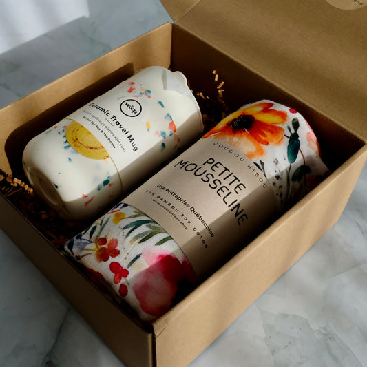 Coffret cadeau - Café & Fleurs