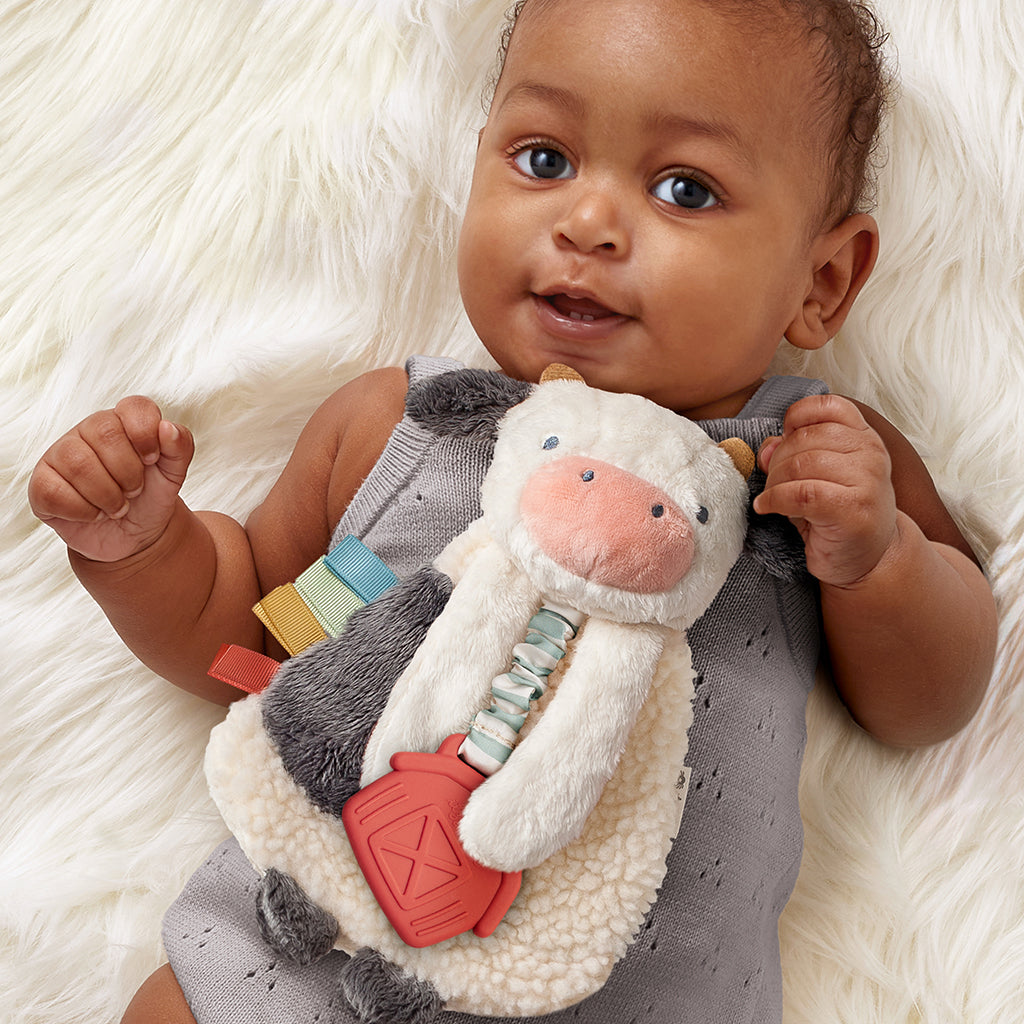 Itzy Friends Lovey™ Plush - Cow image 4