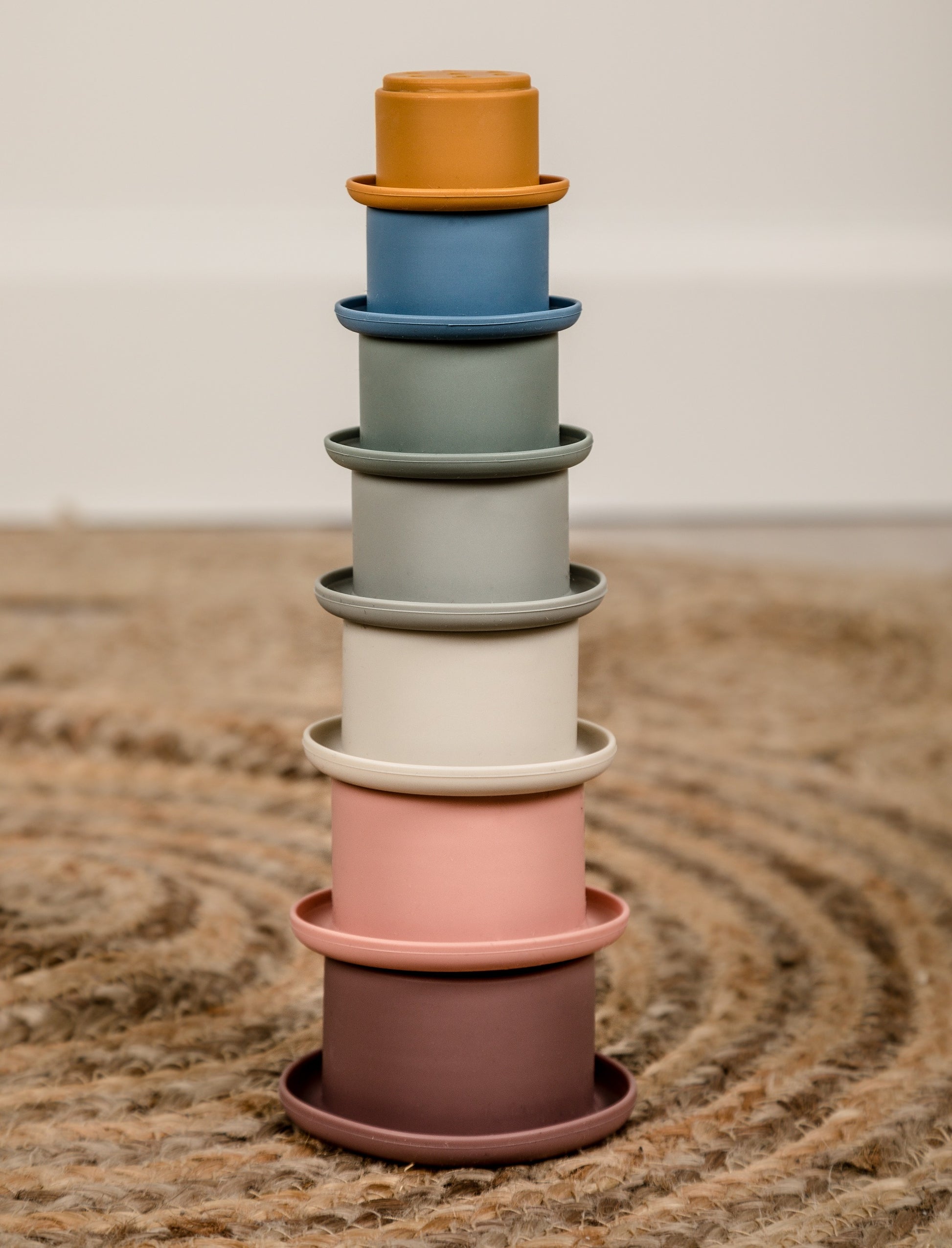 Silicone stackable cups image 3