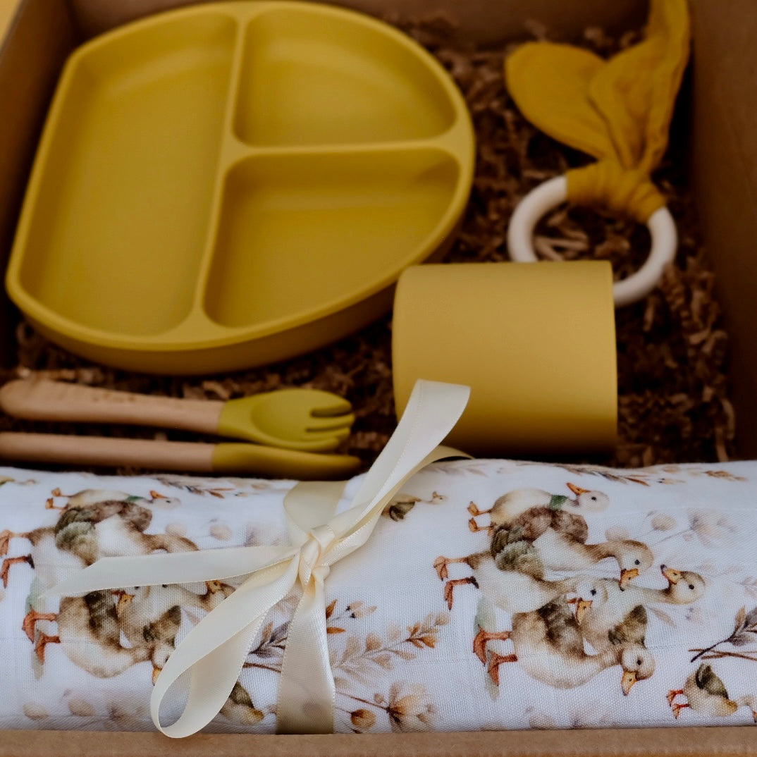 Couverture en bambou - Les Oies