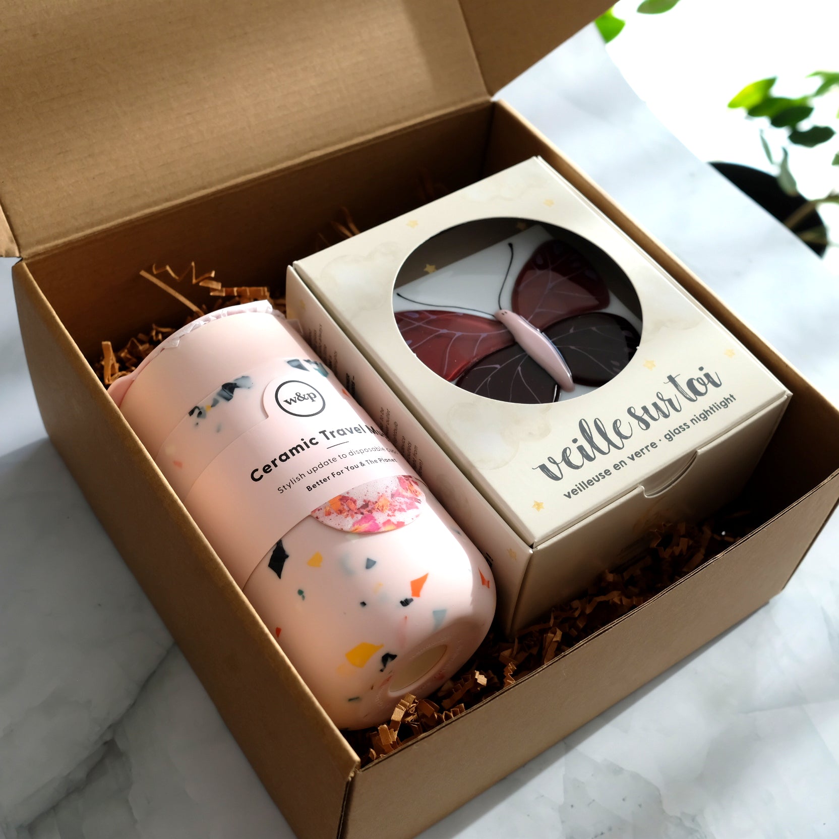 Gift box - Pink Butterfly image 0