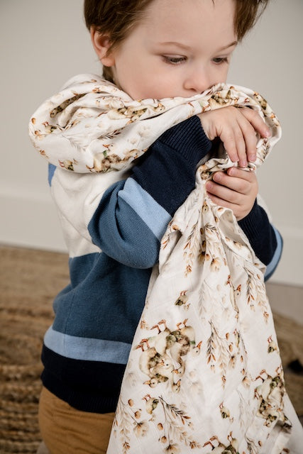 Couverture en bambou - Les Oies